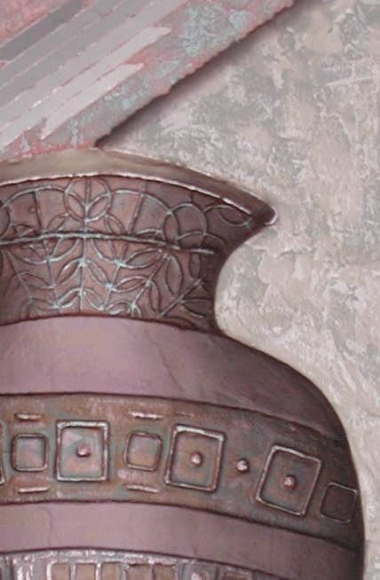 Luis Mazorra, Old Jar II, Signed Embossed Etching - 2