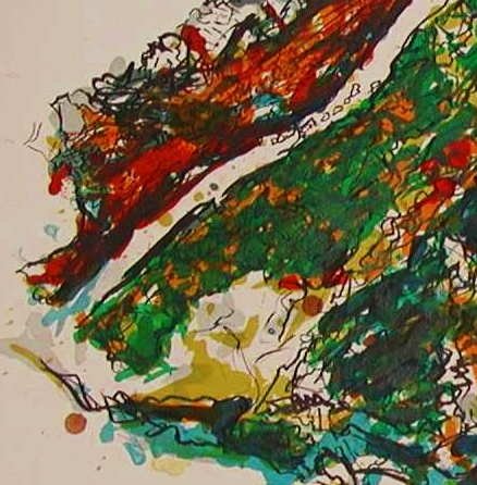 Malcolm Morley, Parrot Jungle, Signed Lithograph - 2