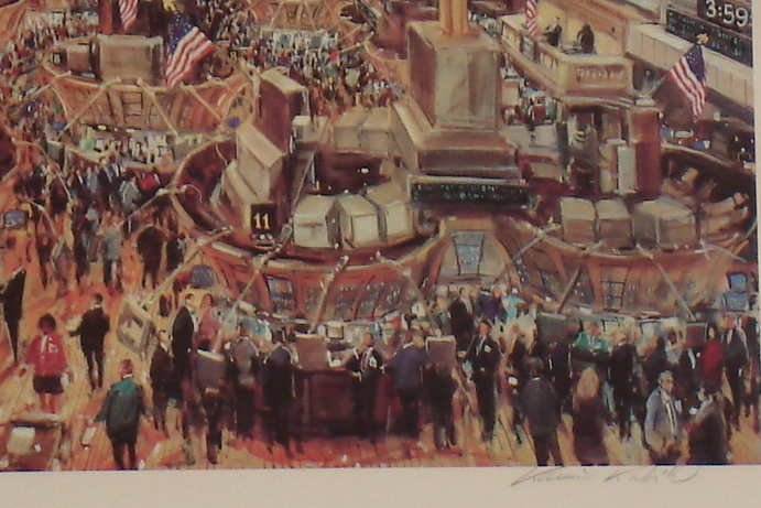 Kamil Kubik, Floor of the NYSE Signed SS-Rare! - 2