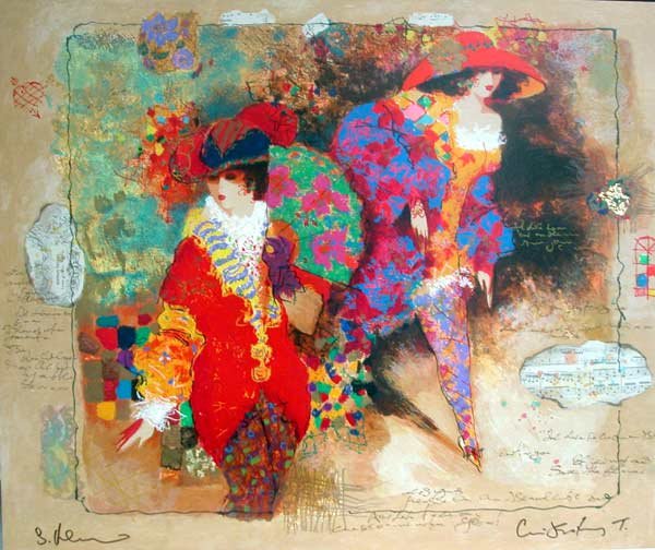 Alexander Wissotsky, Passing Thought, Serigraph o