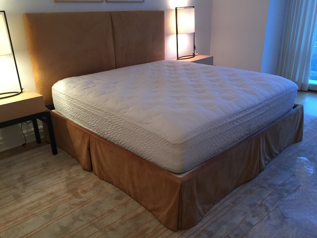 Upholstered King Size Bed (1 of 4)