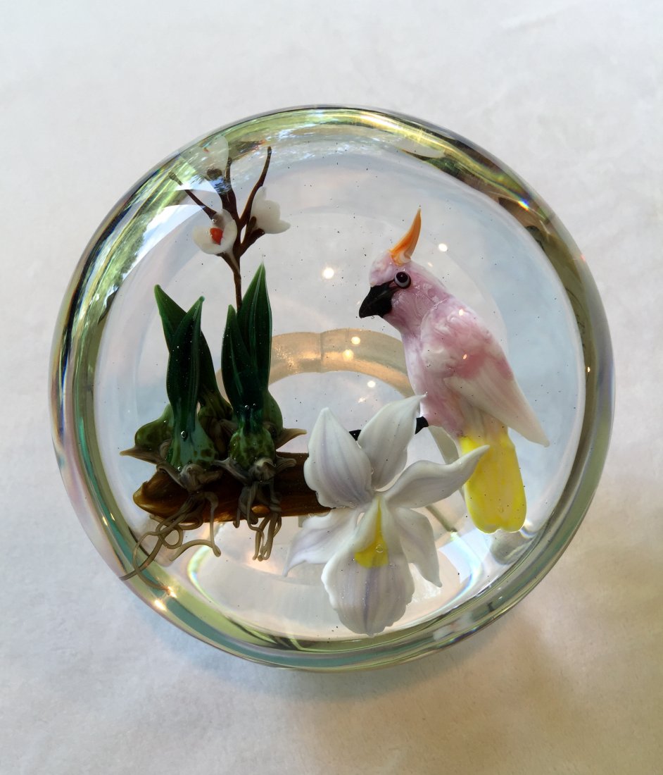 Rick Ayotte Glass Paperweight (1 of 4)