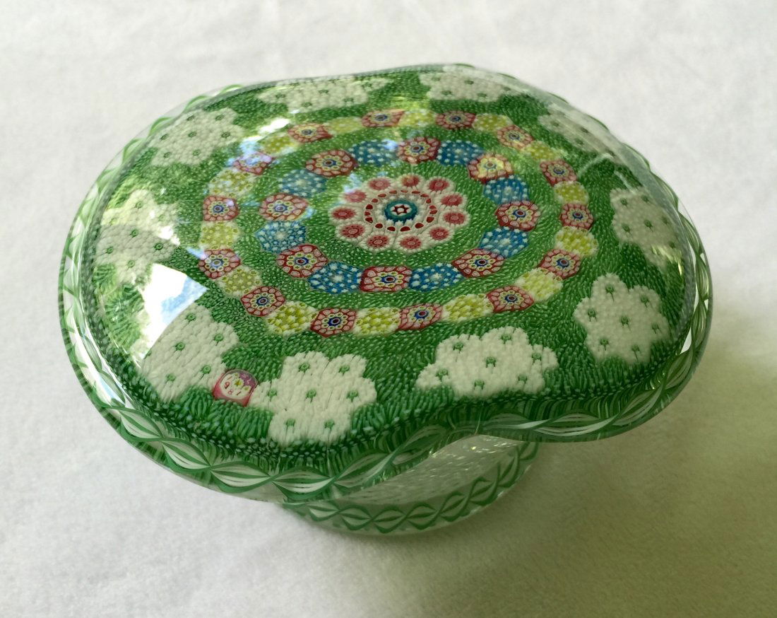 St. Louis Millefiori Glass Paperweight (1 of 6)