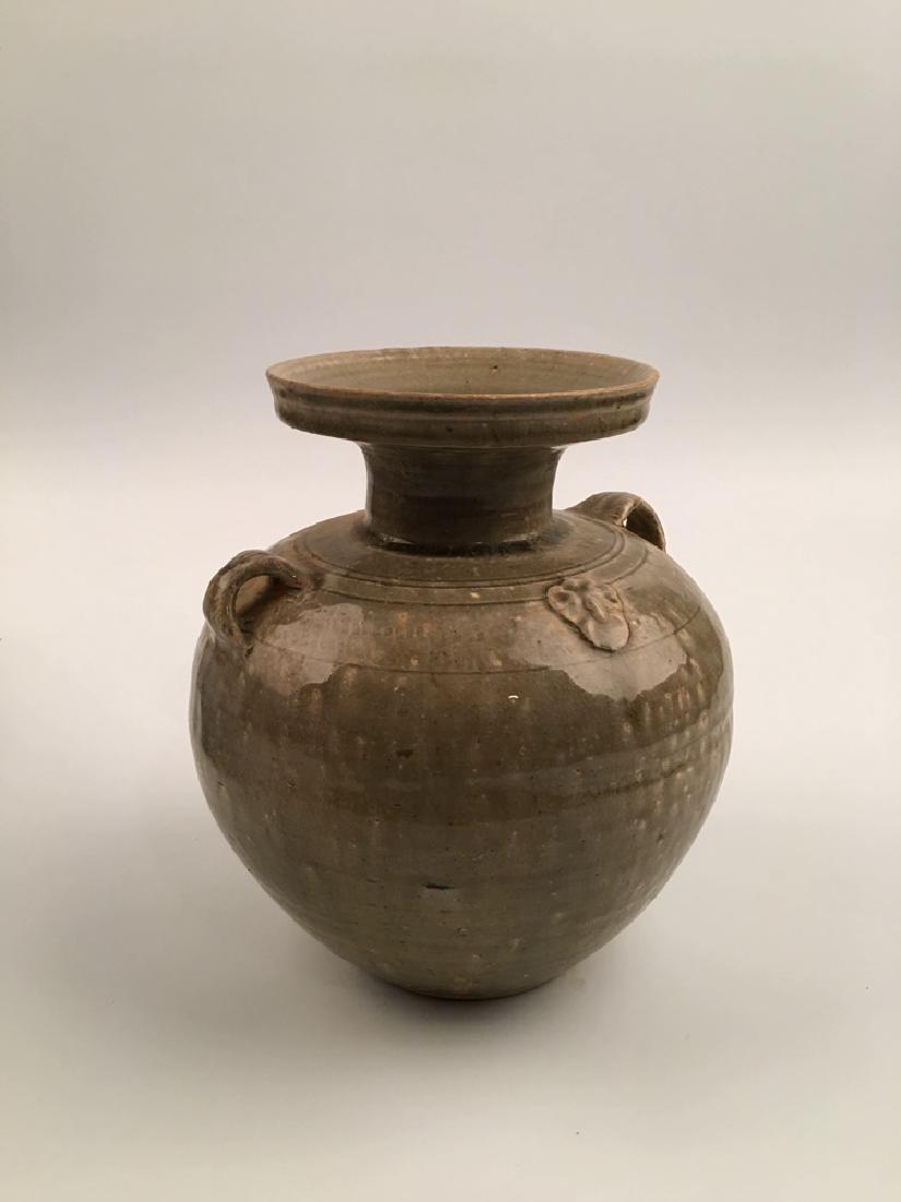 Chinese Celadon Glazed Water Pot (1 of 9)
