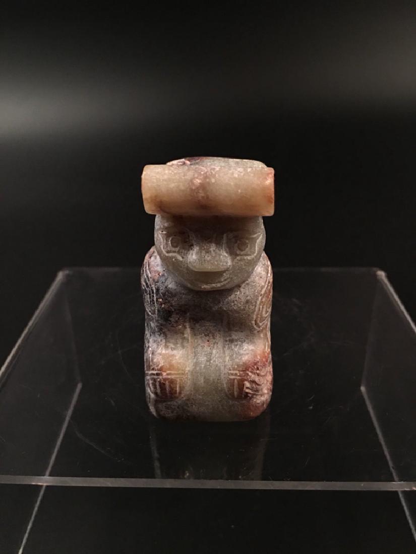 Chinese Western Zhou Jade Figure (1 of 6)