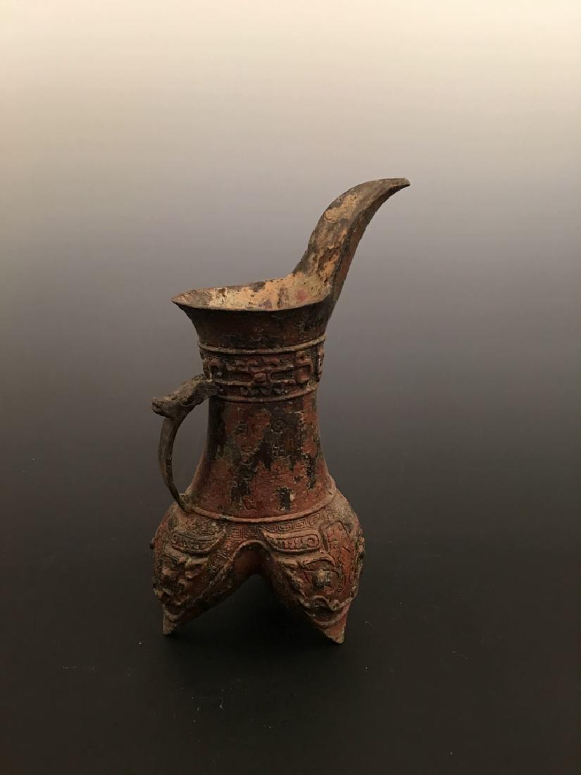 Chinese Han Dynasty Bronze Vessel (1 of 9)