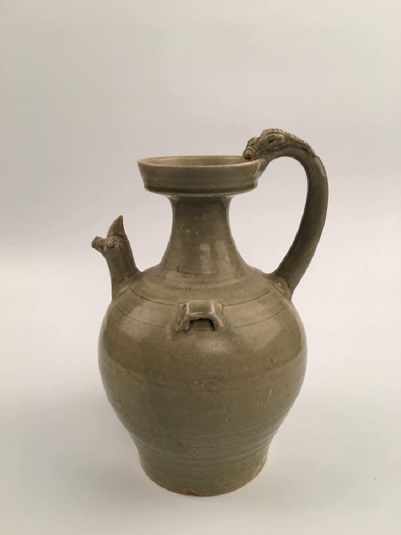 Chinese Celadon Glaze Porcelain Vase (1 of 8)