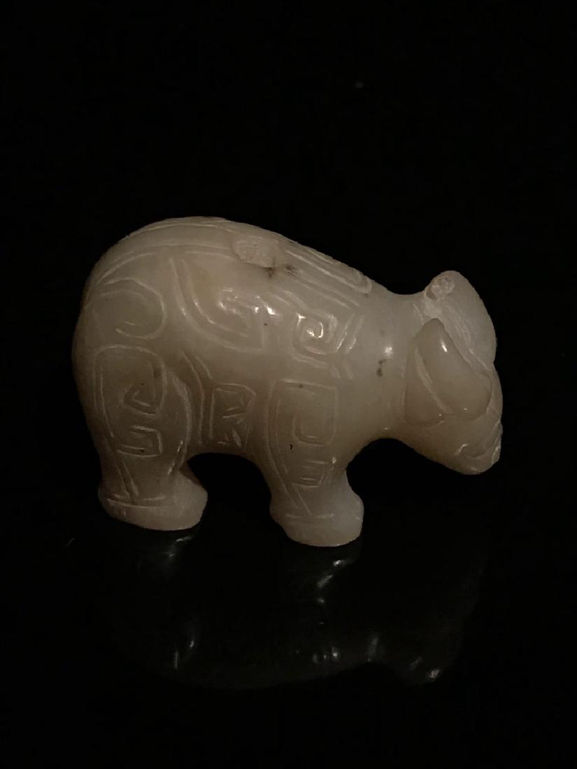 Chinese Western Zhou Jade Bear (1 of 5)