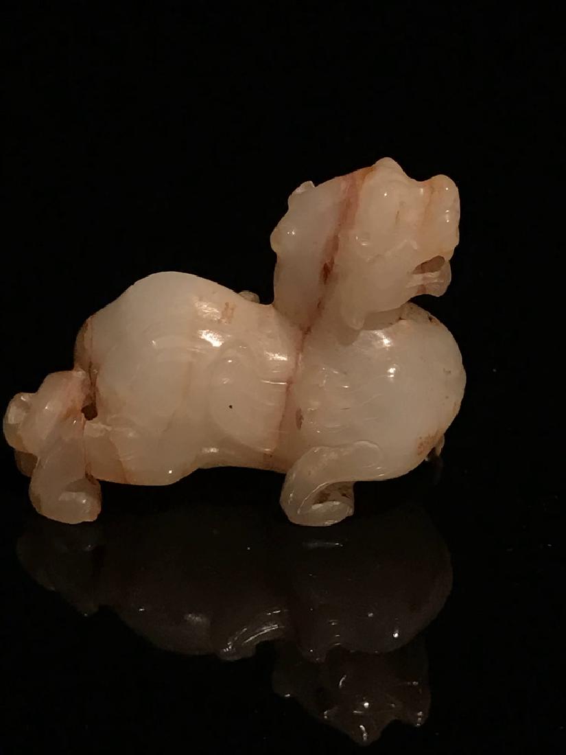 Chinese Hetian White Jade Beast (1 of 6)