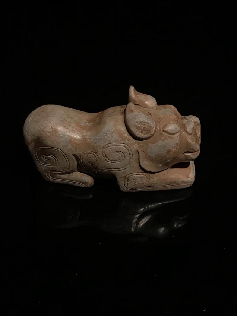 Chinese Western Zhou Jade Beast (1 of 7)