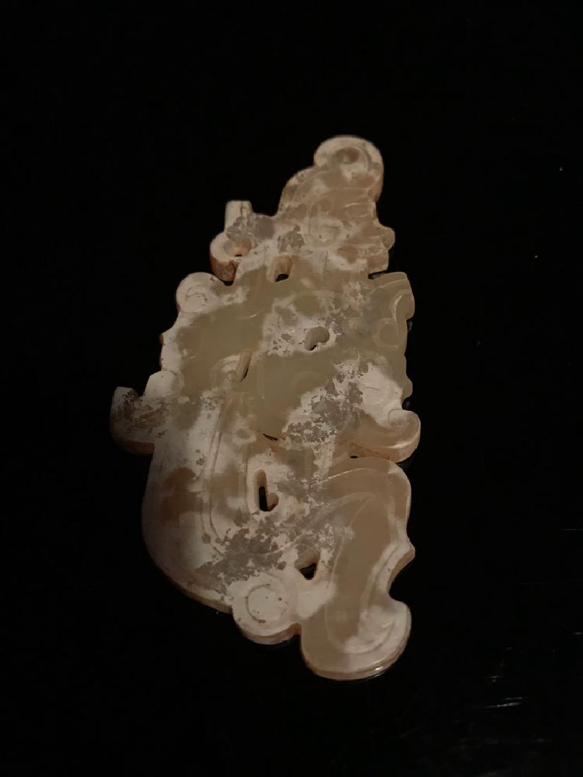 Chinese Western Zhou Yellow Jade Pendant: Chinese Western Zhou Yellow Jade Pendant 3" L x 1.5" W, 0.77 oz Shipping: We are able to pack and ship this item to an address in the United States for $30.00 via UPS Ground or USPS Priority Mail. Tra