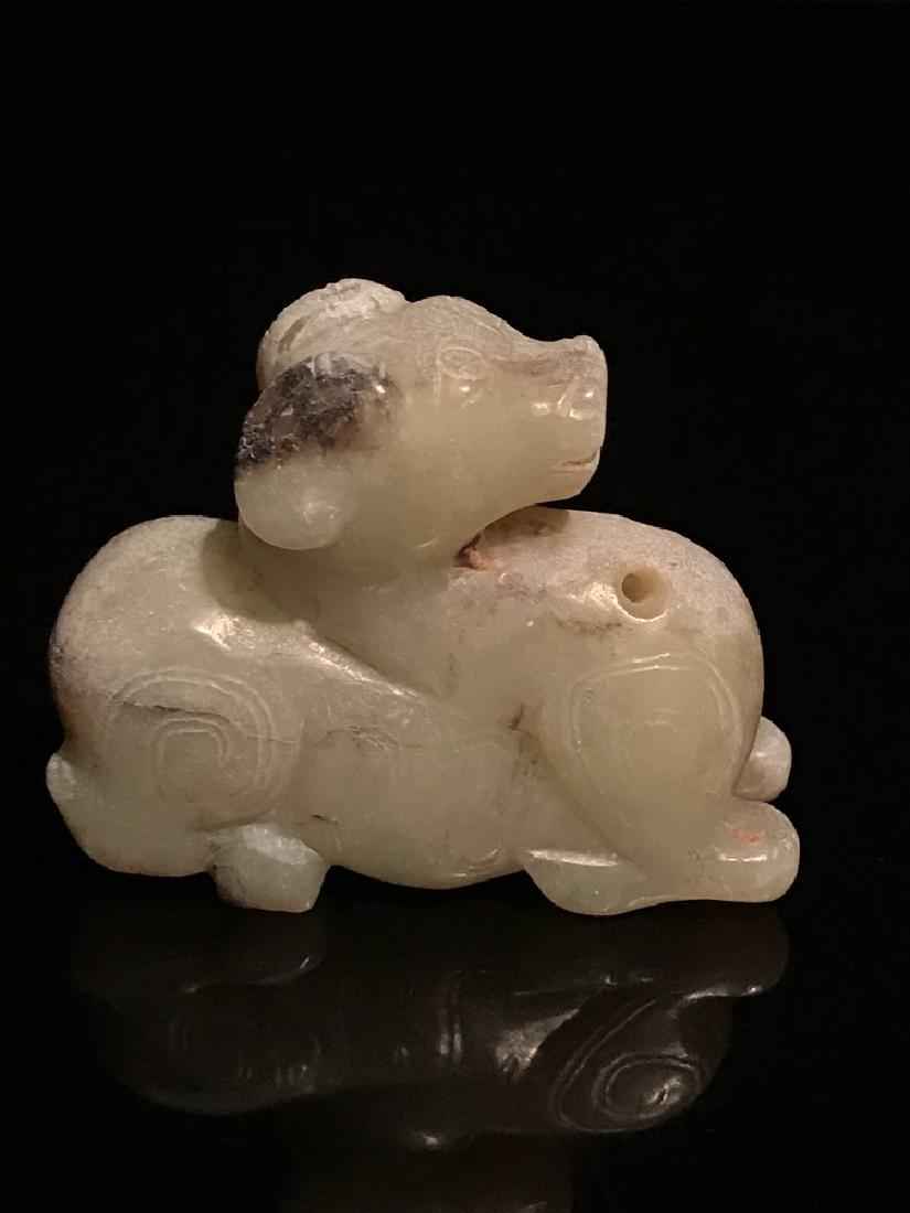 Chinese Western Zhou Jade Goat (1 of 8)