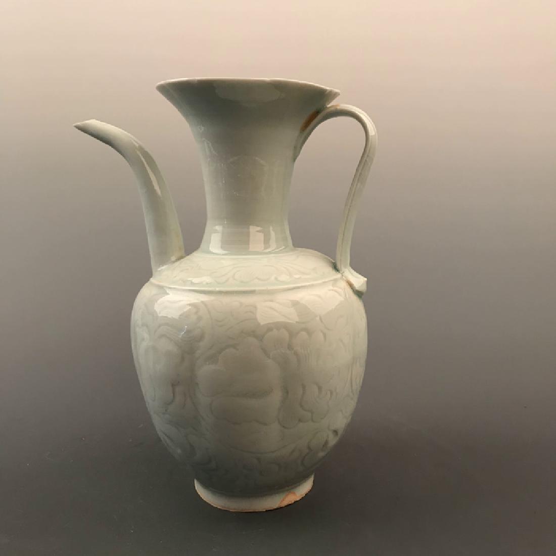 Chinese Song Green Glazed Pitcher (1 of 8)