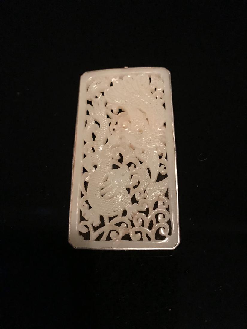 Chinese Ming WHite Jade Pendant (1 of 6)