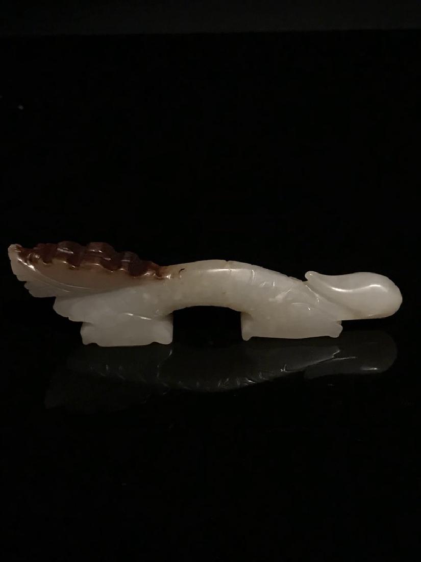 Chinese Ming White Jade Dragon (1 of 5)