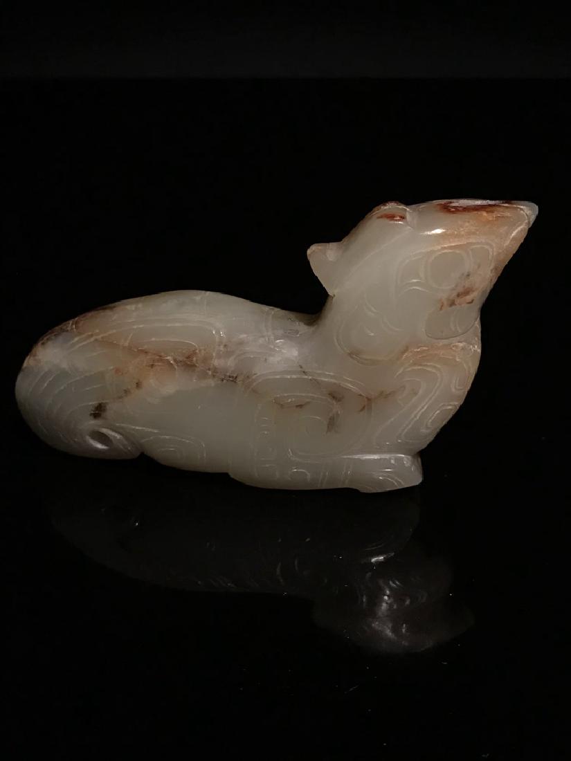 Chinese Western Zhou White Jade Phoenix (1 of 8)