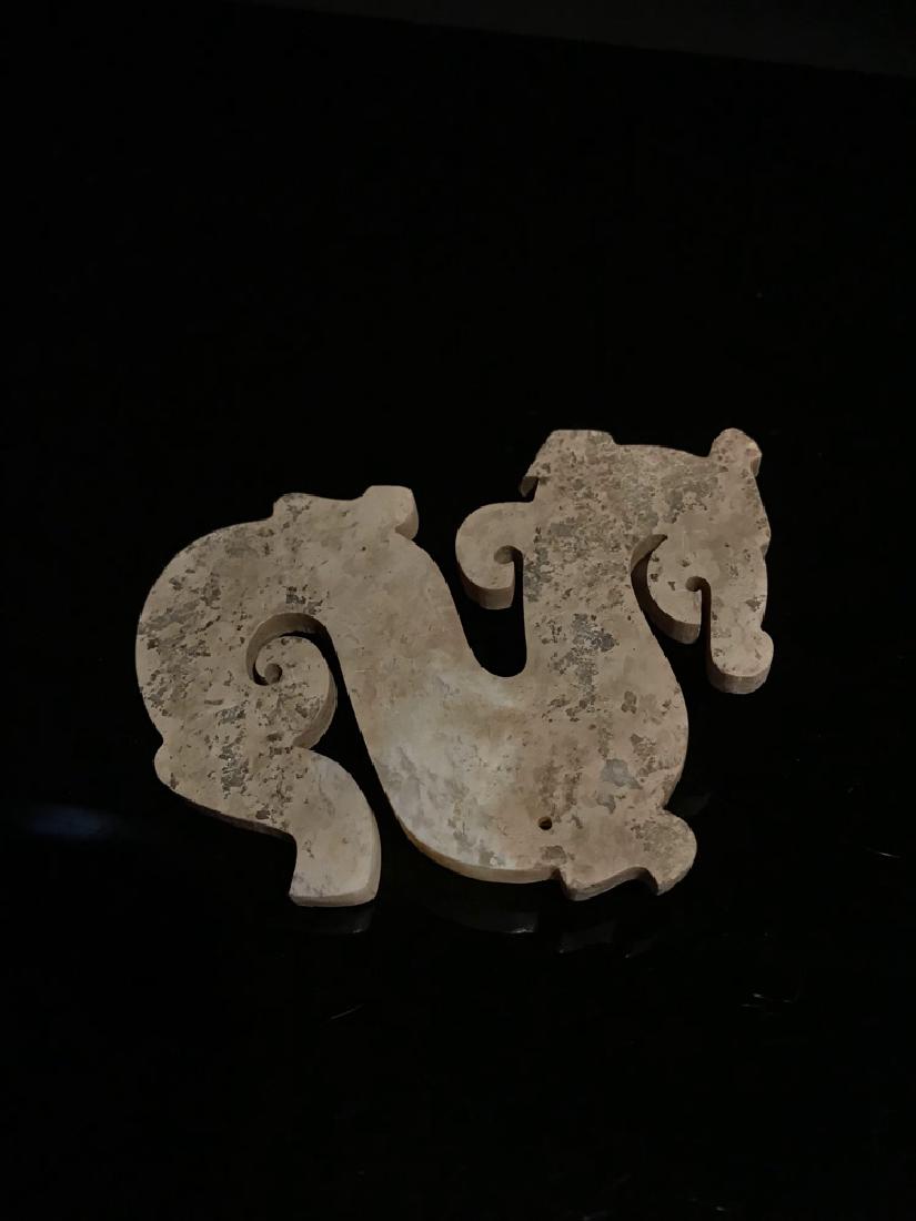 Chinese Han Jade Dragon Pendant (1 of 5)