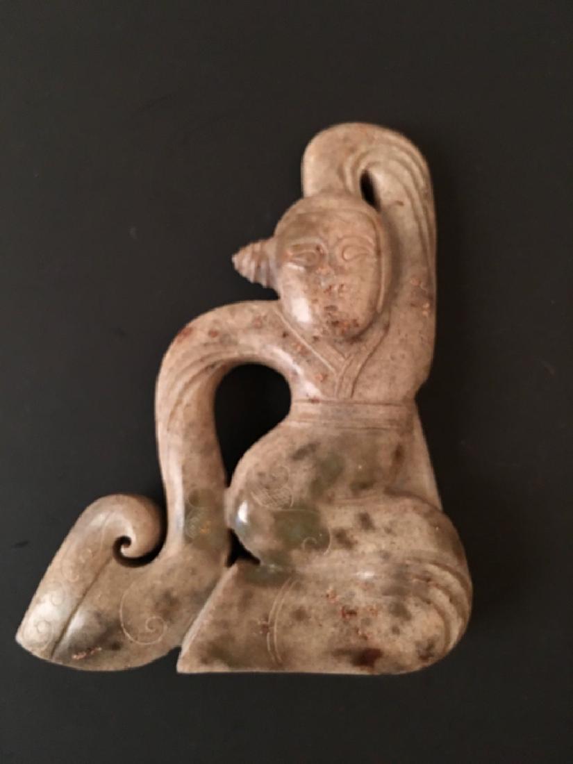 Chinese Archaic Jade Dancing Figure (1 of 7)
