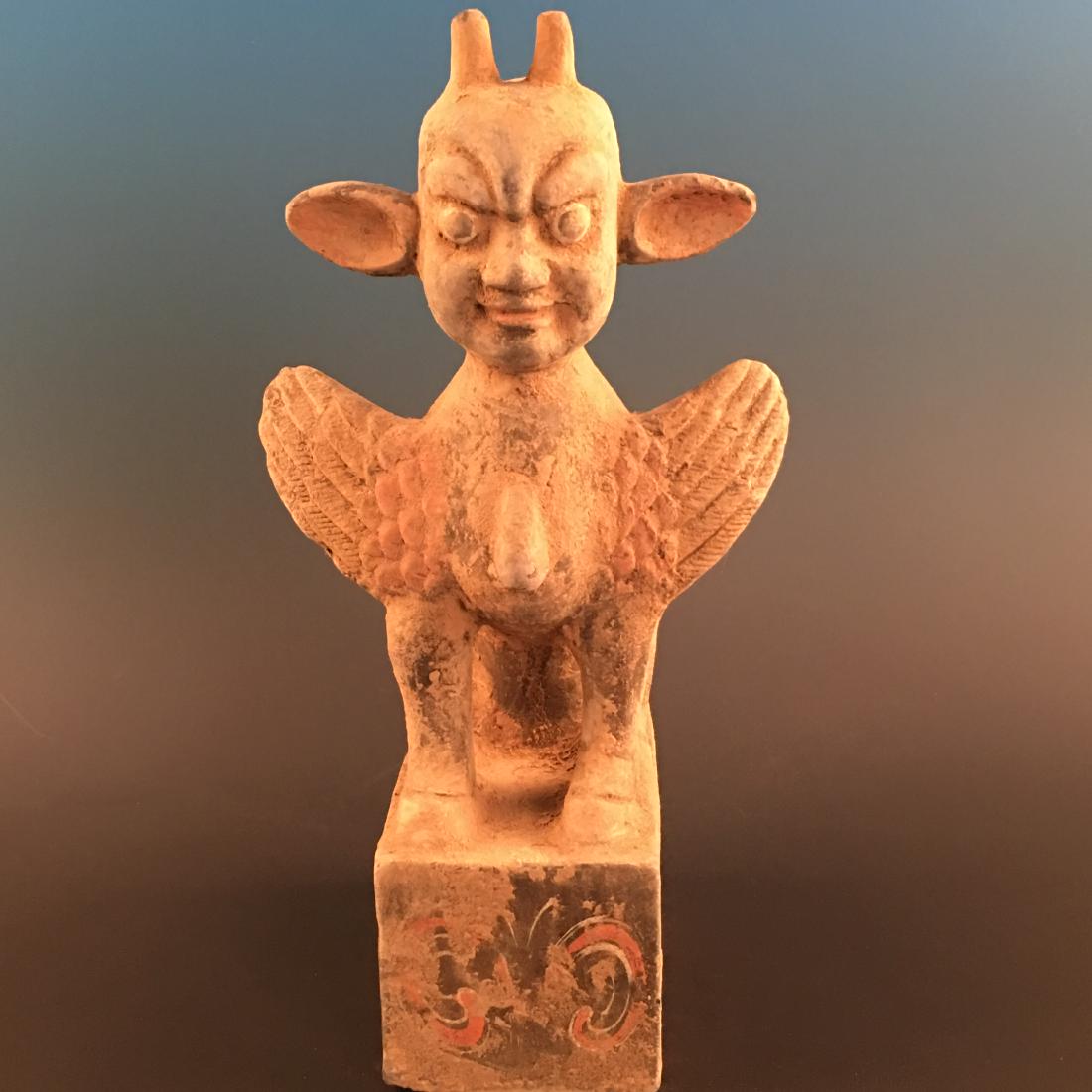 Chinese Tangcai Pottery Statue (1 of 10)