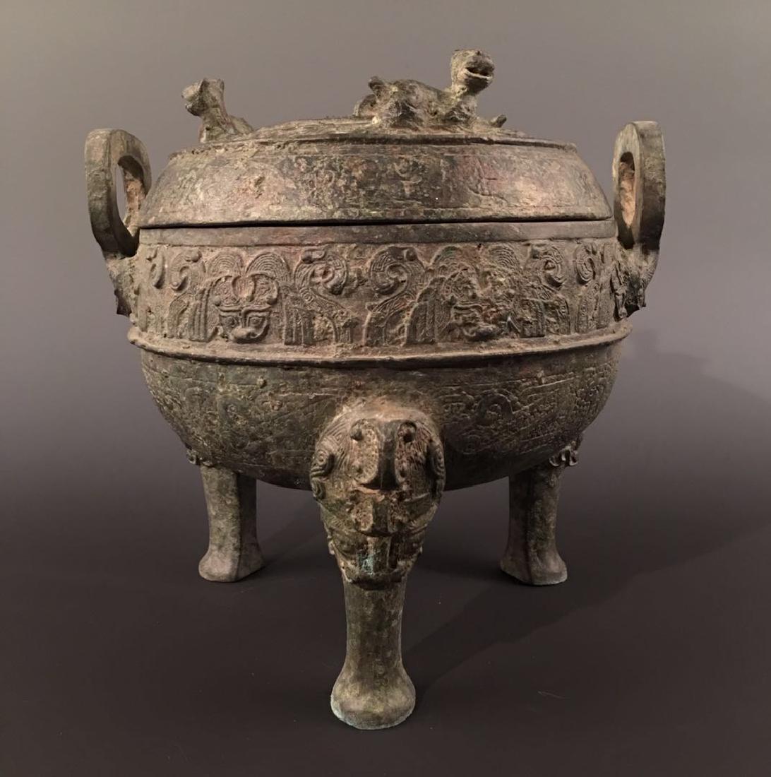 Chinese Bronze Container (1 of 8)