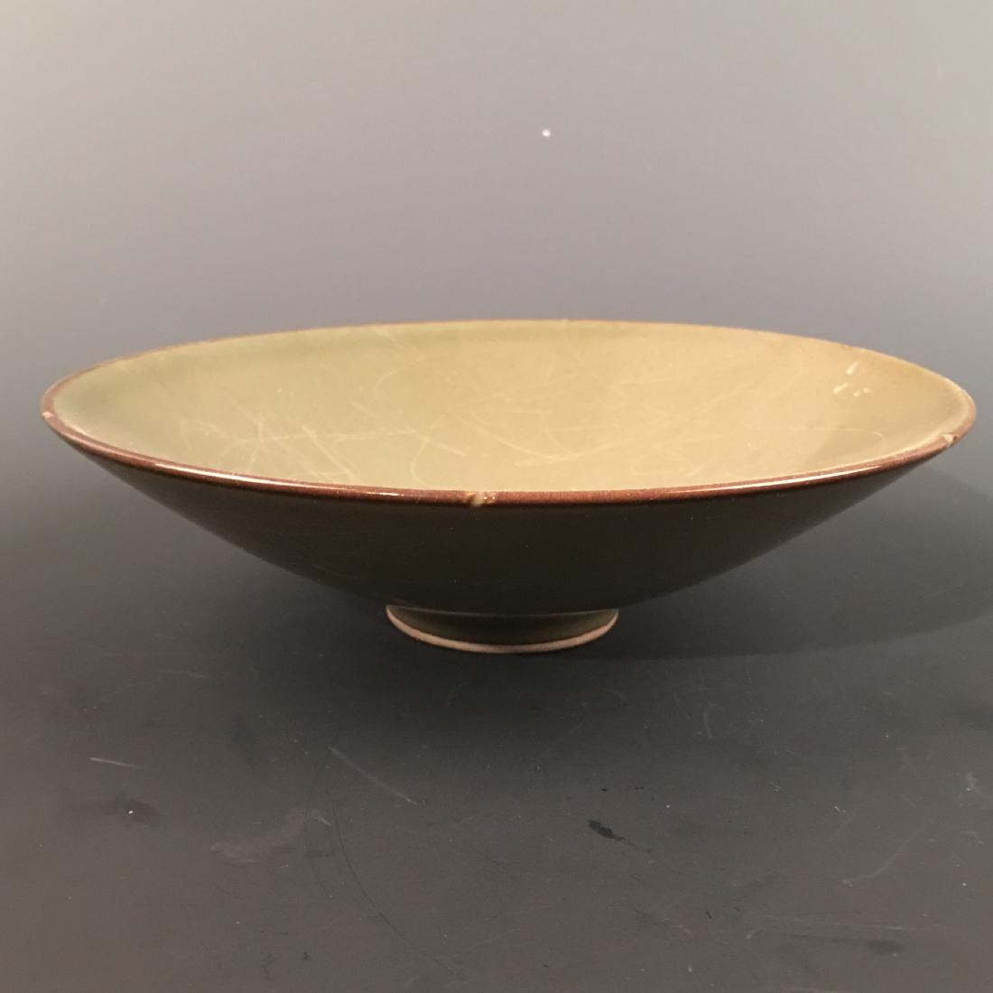Chinese Celdon Glazed Bowl (1 of 4)