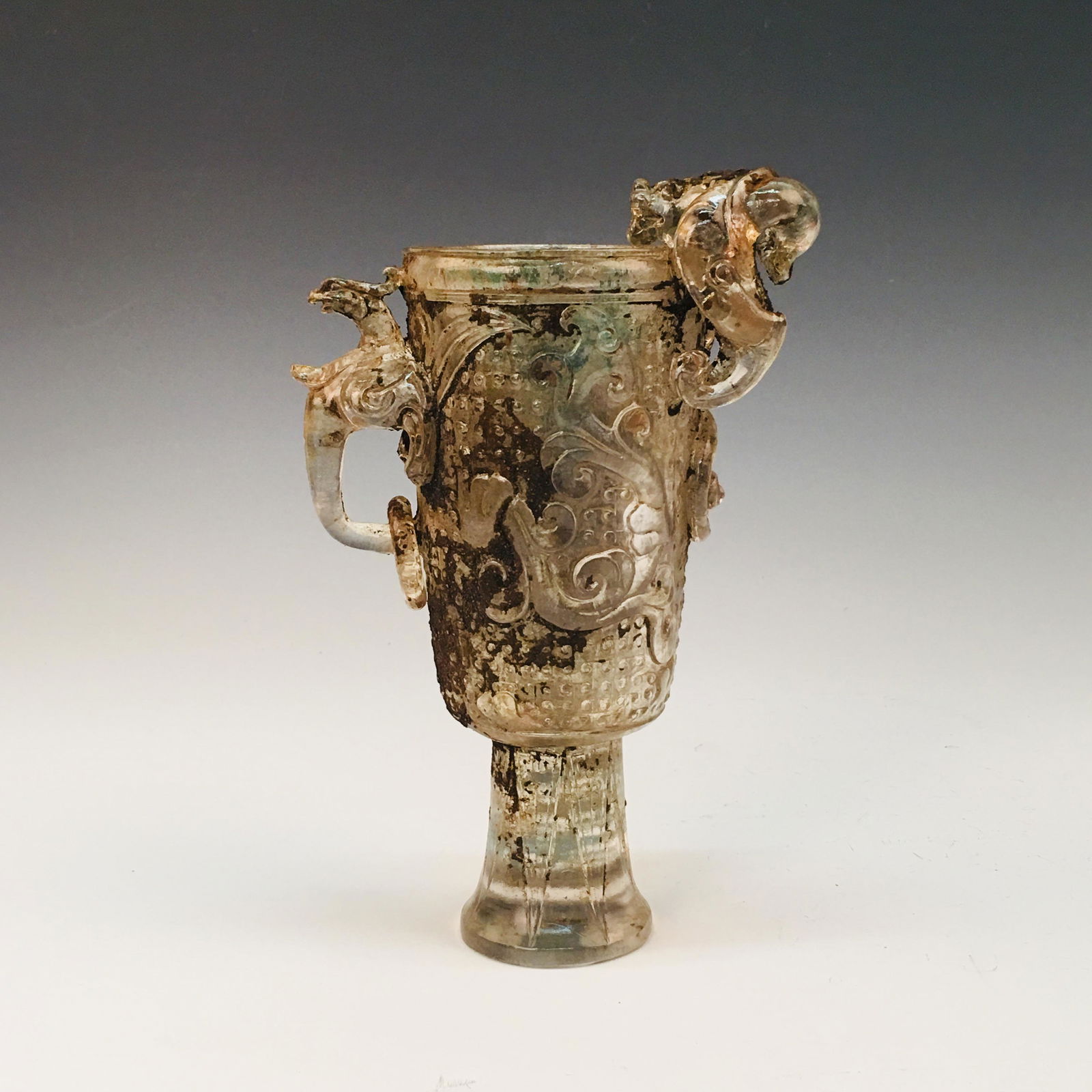 Chinese Coloured Glazed Vessel (1 of 7)