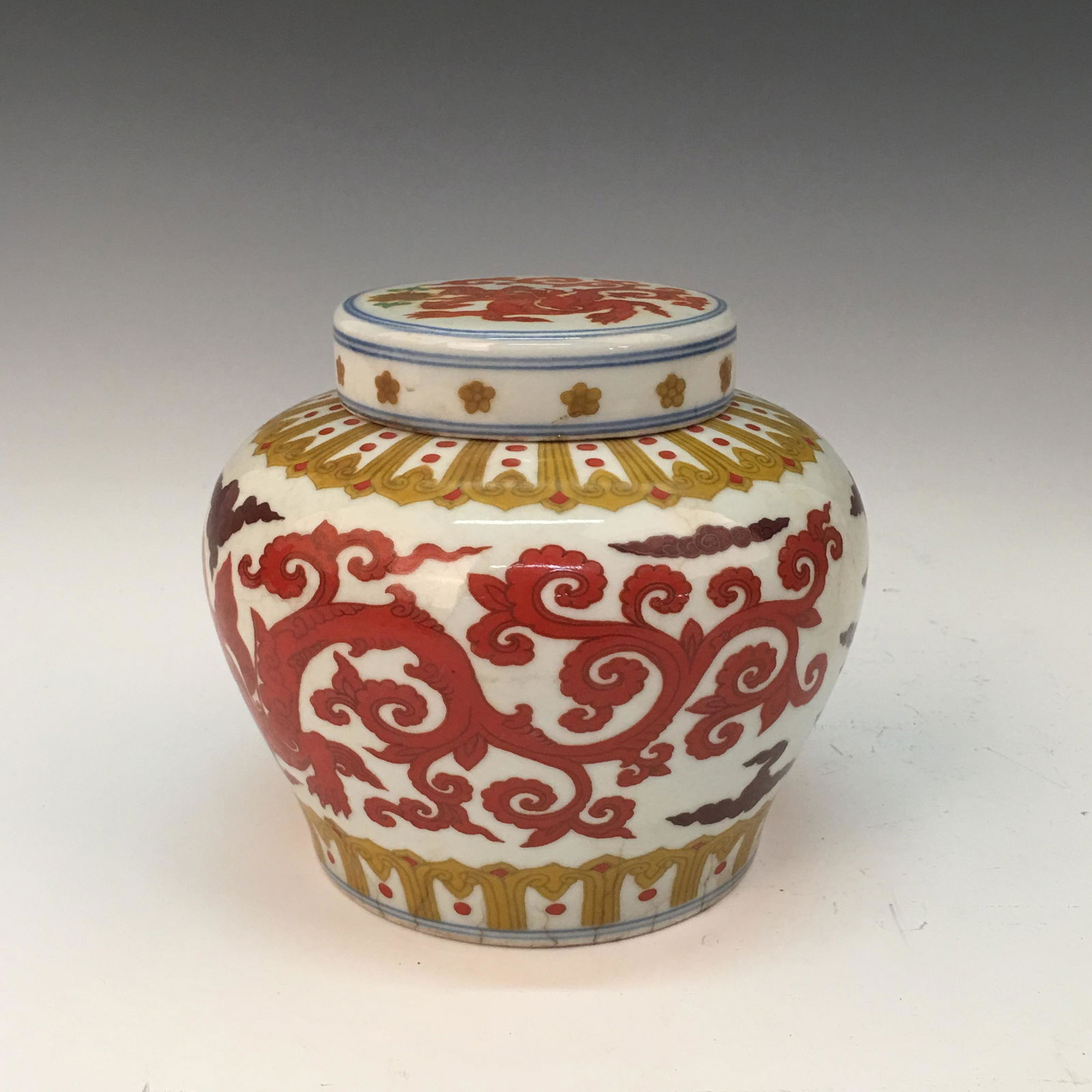 Chinese Doucai Jar and Cover (1 of 8)