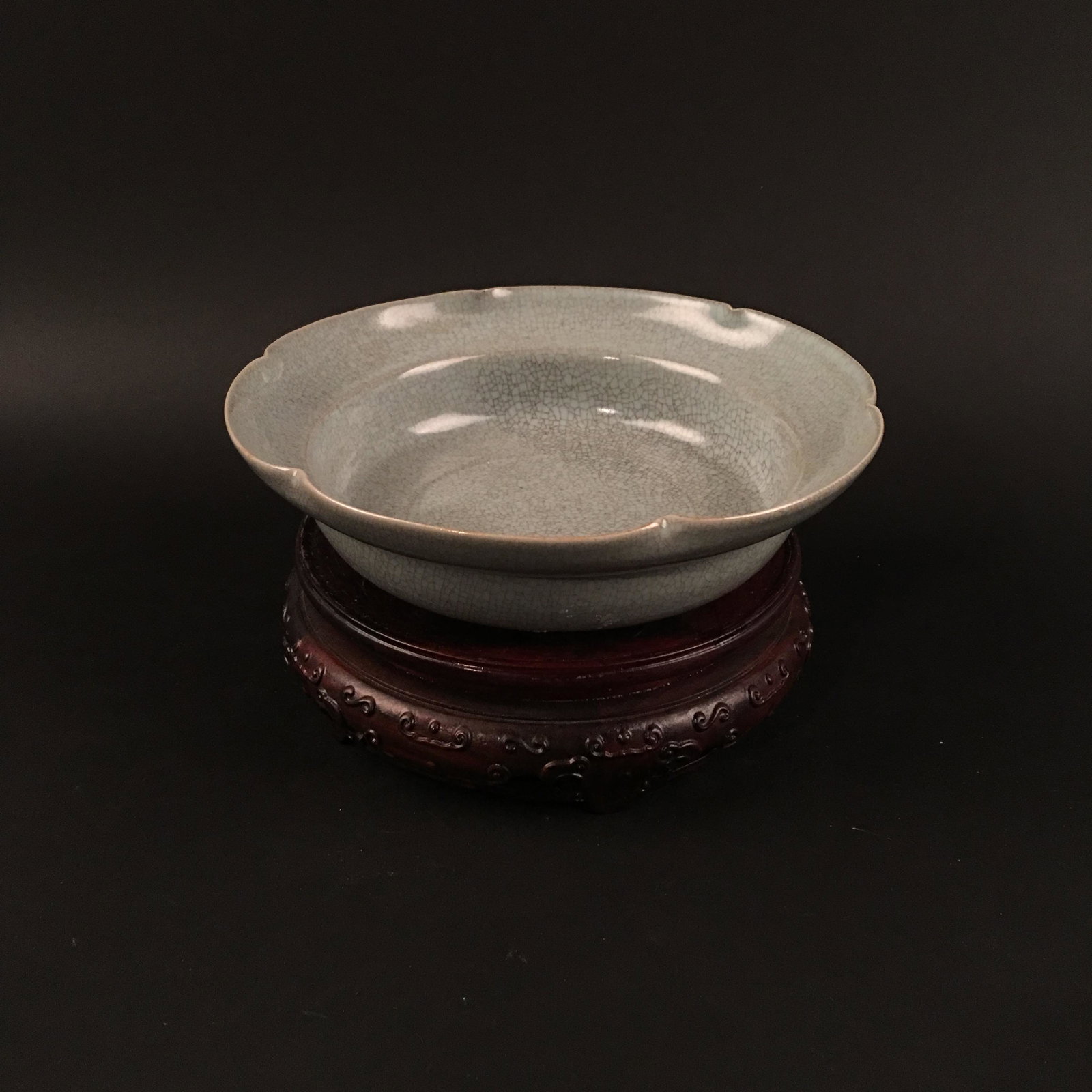 Chinese Ge Type Porcelain: Chinese Ge Type Porcelain 2-1/7'' H, 7-3/4'' W; 1 lb Shipping: We are able to pack and ship this item to an address in the United States for $30.00 via UPS Ground or USPS Priority Mail. Tracking infor