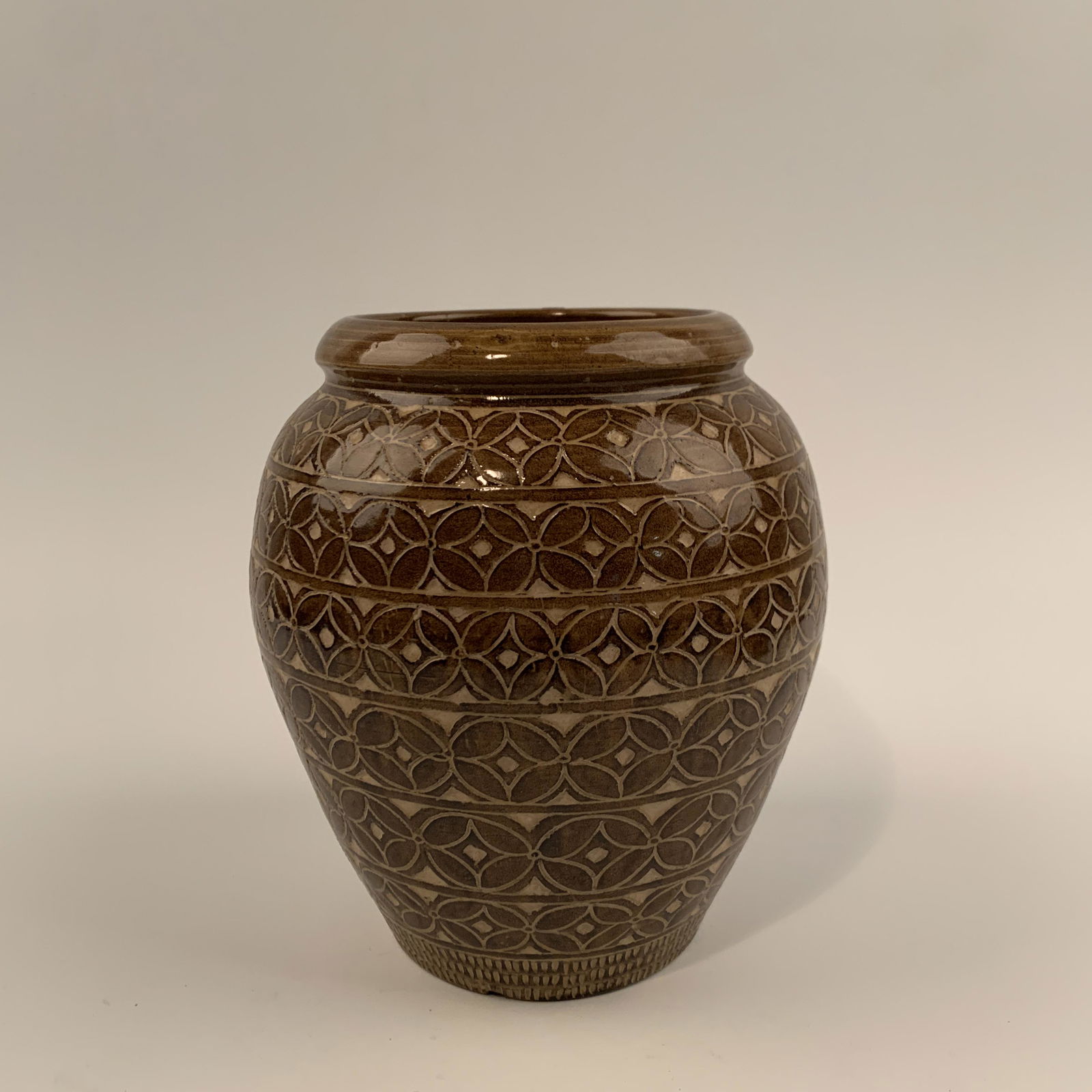 Chinese Yue Kiln Money Can  9-1/2'' H, 8-3/4'' W; 4.6 (1 of 8)