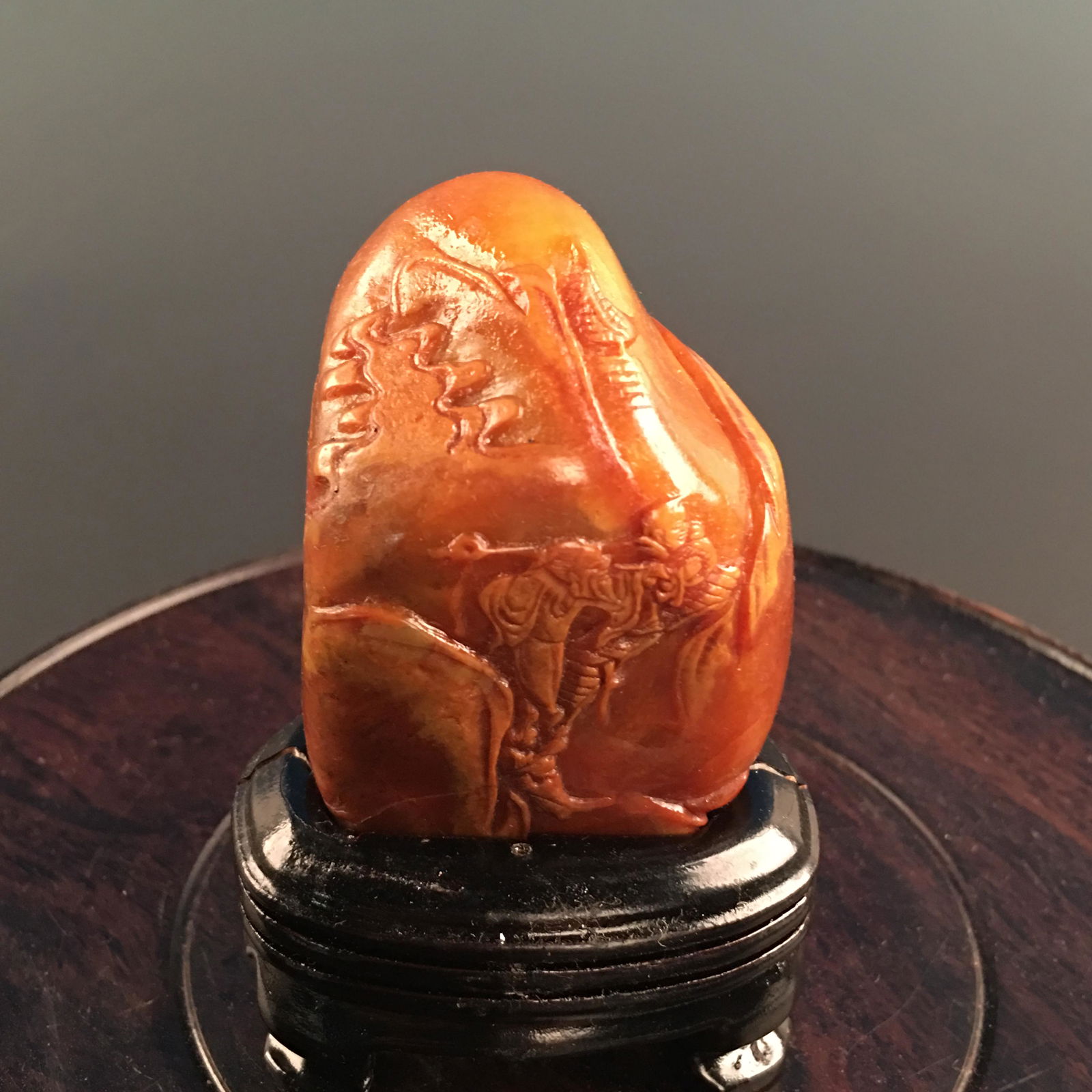 Chinese Tianhuang Stone  2-1/4'' H, 1-1/2'' W; 94 g (1 of 6)