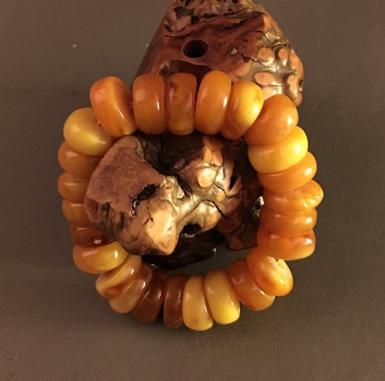 Amber Bead Bracelet (1 of 3)