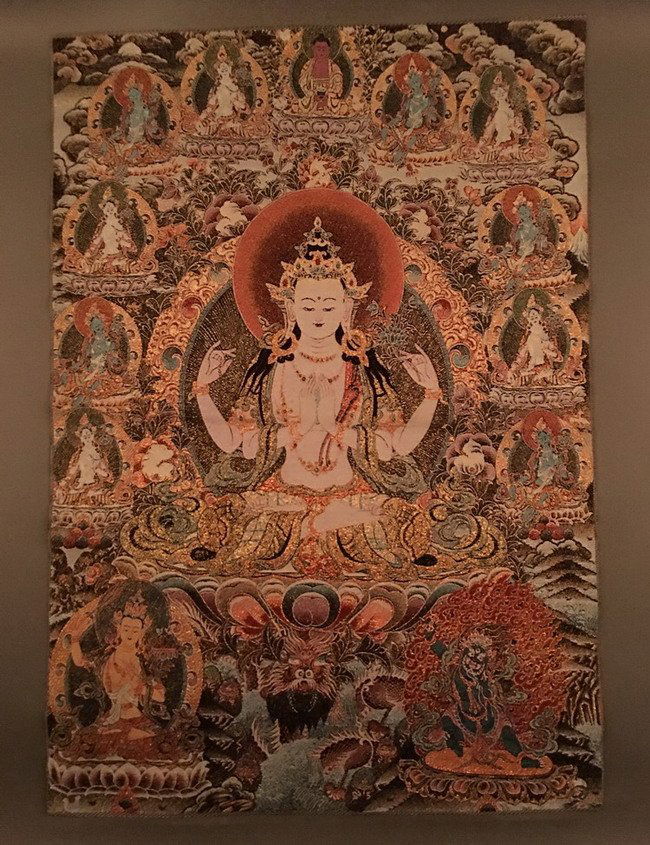 Tibetan Tanka of Buddha (1 of 6)