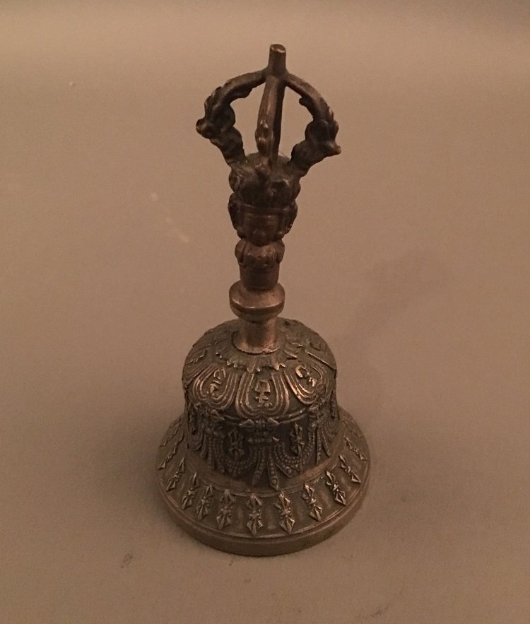 Chinese Tibetan Bronze Bell (1 of 3)