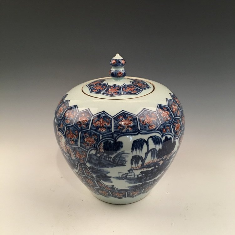 Chinese Blue and Copper Red Jar (1 of 6)