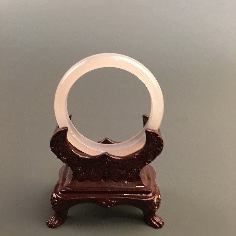 Chinese White Jade Bangle (1 of 3)