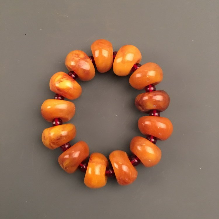 Amber Bead Bracelet (1 of 3)