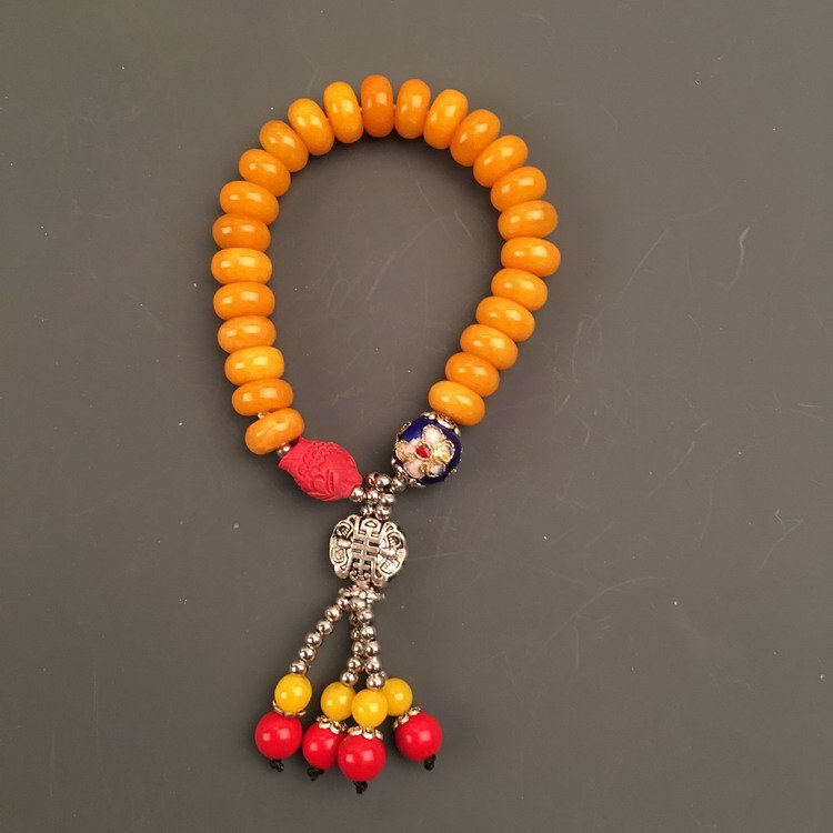 Amber Bead Bracelet (1 of 4)