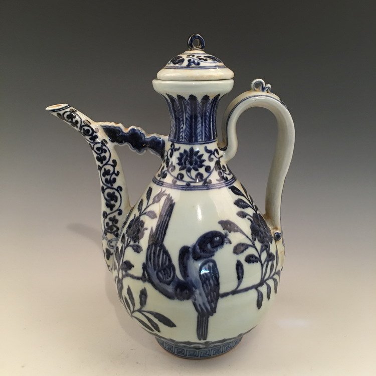 Chinese Blue and White Pitcher (1 of 7)