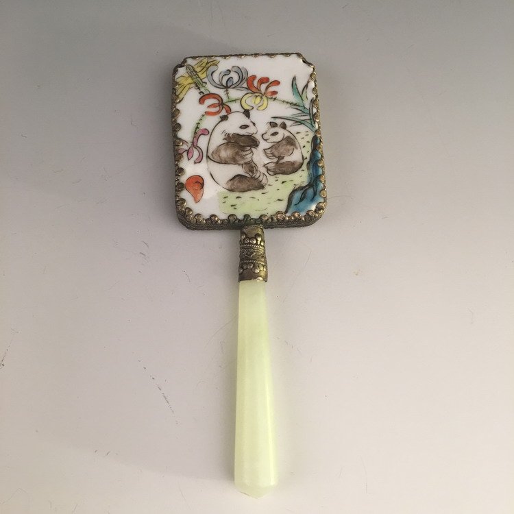 Chinese Old Jade Mirror (1 of 4)