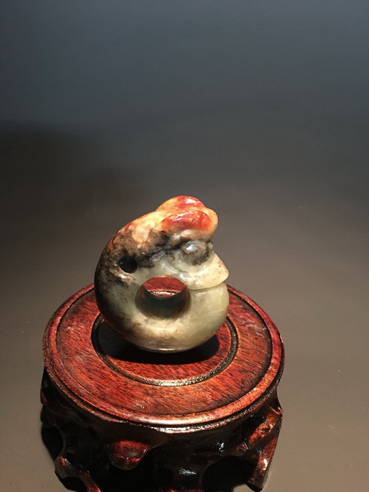 Chinese Hongshan Culture Jade Carved Pig Dragon (1 of 7)