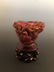 Chinese Ox Horn Carved Cup - 3