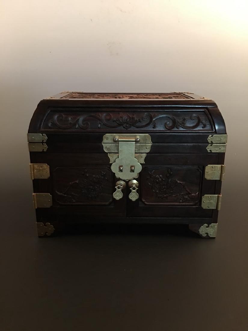 Fine Zitan Wood Jewelry Box (1 of 9)