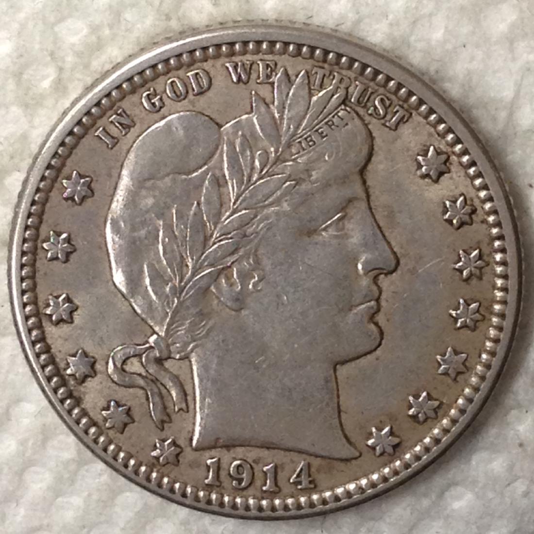 1914 -D 25C AU (1 of 2)