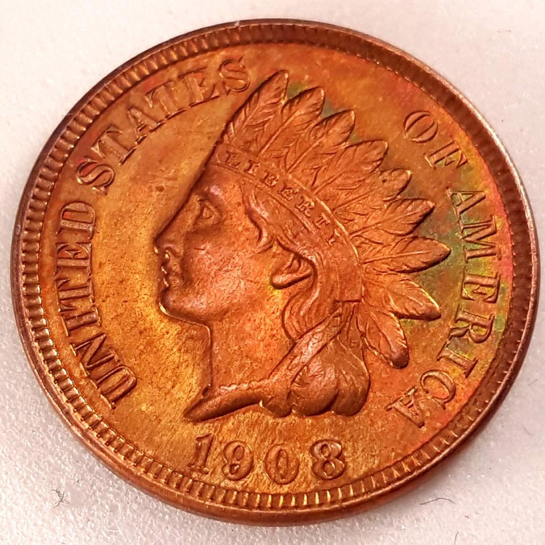 1908 1C MS63 RED (1 of 2)