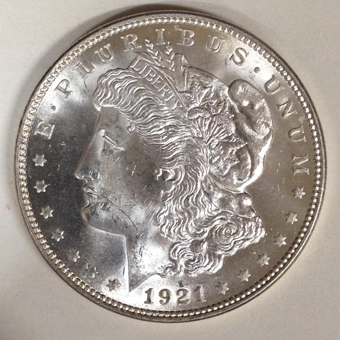 1921 MORGAN S$1 MS64 VERY CHOICE! REMOVED FROM PCGS (1 of 2)