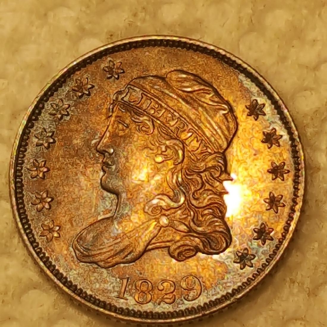 1829 1/2 DIME MS63 (1 of 2)