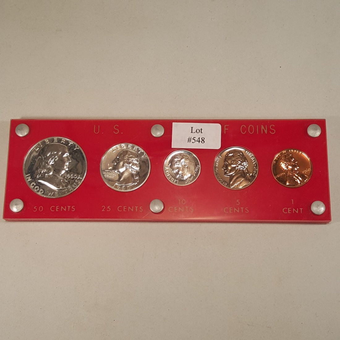 1960 US PROOF SET IN CAPITAL HOLDER GEM PR65 (1 of 2)