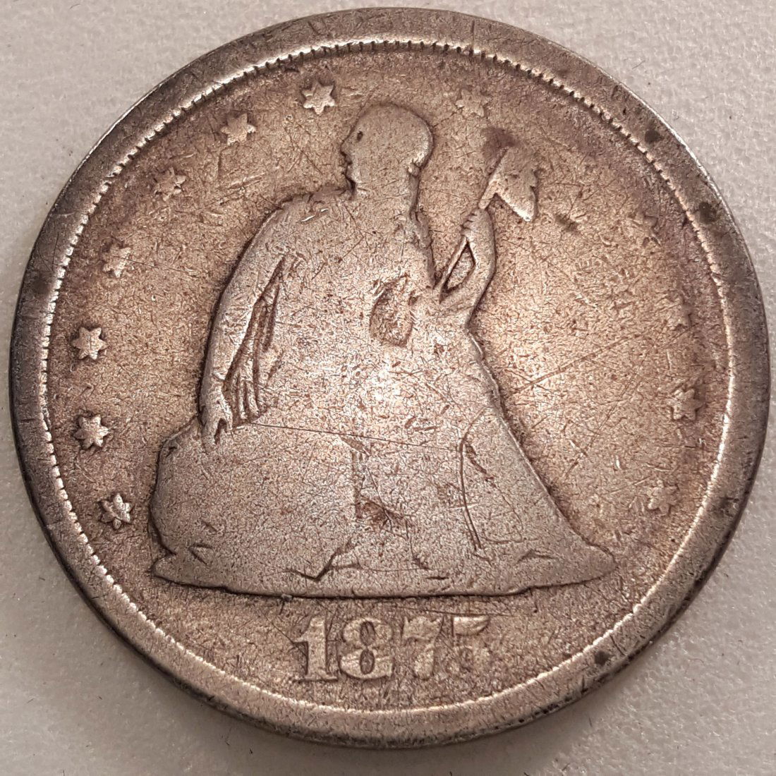 1875 -S 20C G-VG (1 of 2)