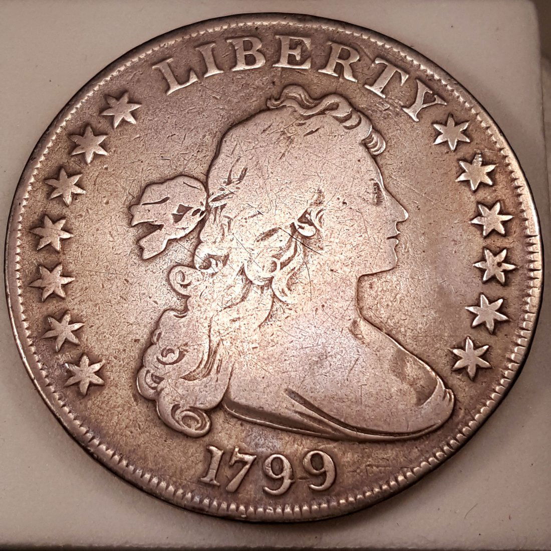 1799 BUST DOLLAR F+ (1 of 2)