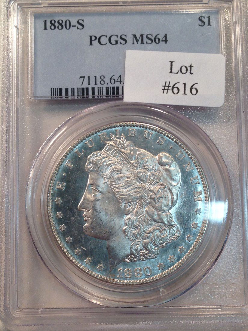 1880 -S S$1 PCGS MS64 (1 of 3)
